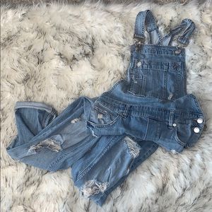 Garage Distressed Overalls